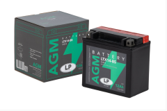 LP - LANDPORT   AGM AKÜ (LTX14-BS) / 12 A / Ağırlık: 4,06 kg / Boyutlar: 150 mm / Genişlik: 87 mm / Yükseklik: 145 mm / CCA: 200   YTX14-BS