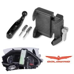 KNMASTER GPH100 Honda Goldwing GL1800 (2018-2024) Uyumlu 360° Döner Motosiklet Telefon Tutucu