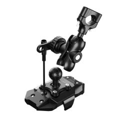 KNMASTER TT-880 WU Kablosuz Şarjlı Titreşim Önleyicili Motosiklet Telefon Tutucu