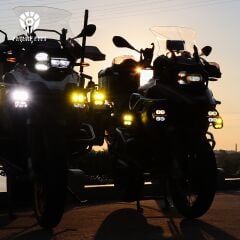 Future Eyes X80+Z4 Anahtar Setli Motosiklet Sis Farı