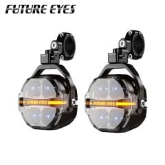 Future Eyes X100+Z4 Anahtar Setli Motosiklet Sis Farı
