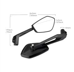 Kısa Ayak Evrensel Ayna Seti