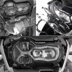 BMW R 1200 GS LC Ön Far Koruma Kapağı Şeffaf