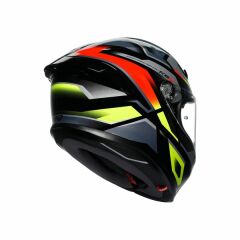 AGV KASK/K6 S MPLK ERAZER BLACK/RED YELLOW FLUO M0186