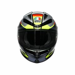 AGV KASK/K6 S MPLK ERAZER BLACK/RED YELLOW FLUO M0186