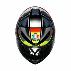 AGV KASK/K6 S MPLK ERAZER BLACK/RED YELLOW FLUO M0186