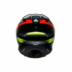 AGV KASK/K6 S MPLK ERAZER BLACK/RED YELLOW FLUO M0186