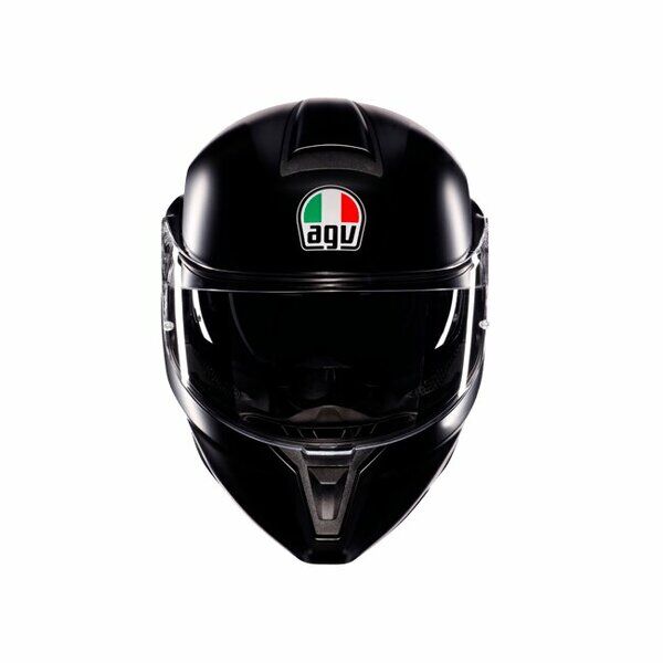 AGV KASK/STREETMODULAR MONO MATT BLACK ÇENE AÇILIR