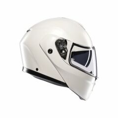 AGV KASK/STREETMODULAR MONO MATT MATERIA WHITE ÇENE AÇILIR