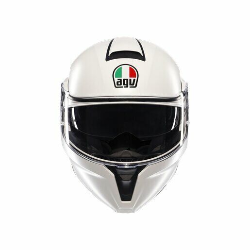 AGV KASK/STREETMODULAR MONO MATT MATERIA WHITE ÇENE AÇILIR