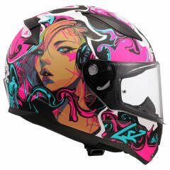 LS2 RAPID 2 CYBERG MAT MOR KASK